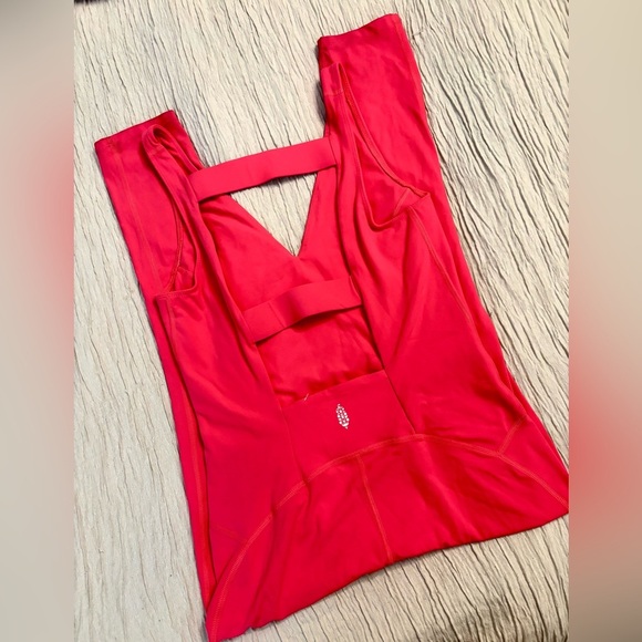 NEW FREE PEOPLE - Never Better Strappy Back Jumpsuit - Picture 7 of 9